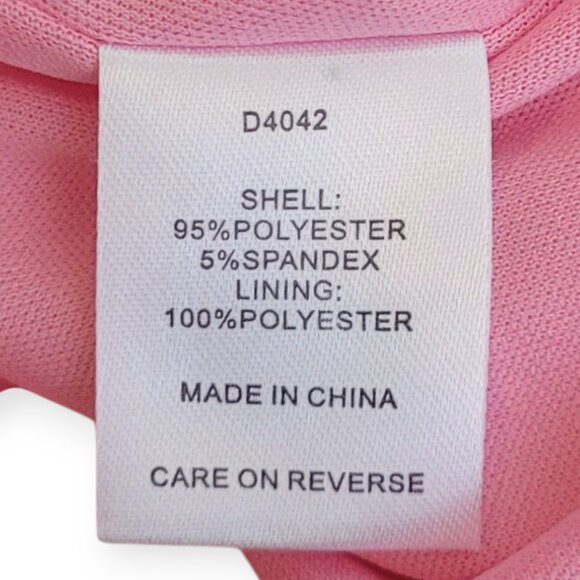 Alexia Admor Pink and Red Sheath Midi Dress - Picture 7 of 16